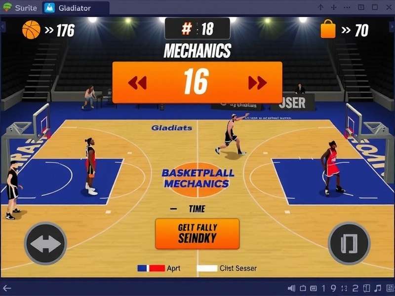 Basketball Bharat Gladiators Gameplay Mechanics