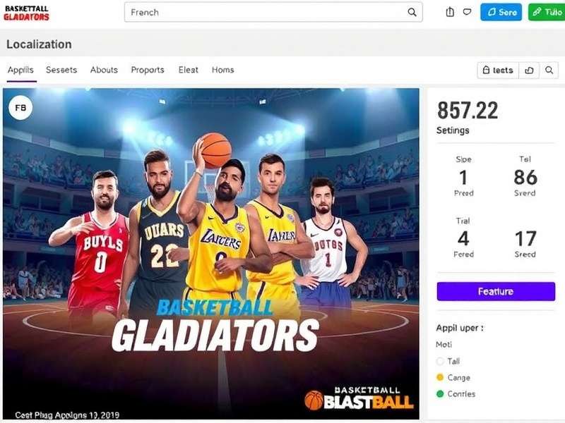 Basketball Bharat Gladiators Localization Features