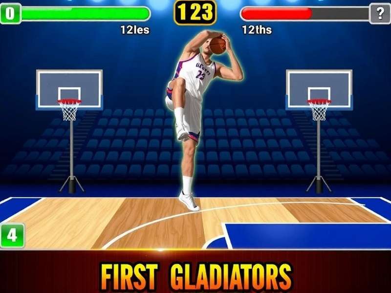 Basketball Bharat Gladiators Game Screenshot